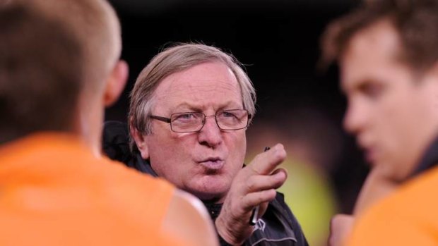 More work to be done ? Kevin Sheedy's job as GWS coach is far from complete.
