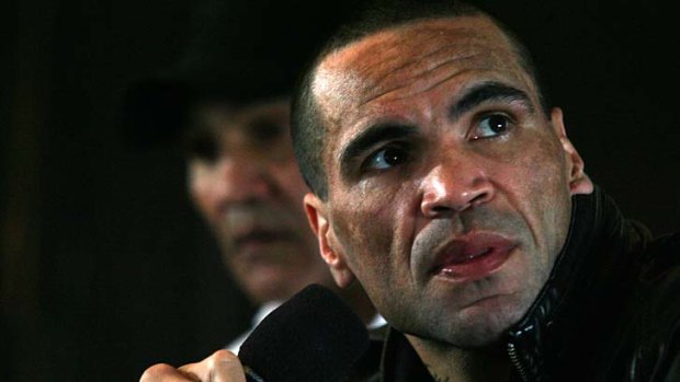 Outspoken ... Anthony Mundine.