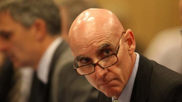Staying: NBN Co chief executive Mike Quigley.
