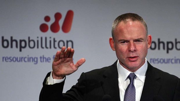 Misplaced speculation: BHP chief executive Marius Kloppers.
