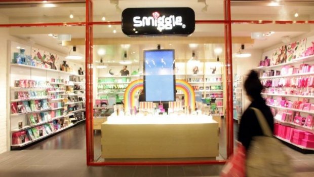 Brand expands: Smiggle store. 