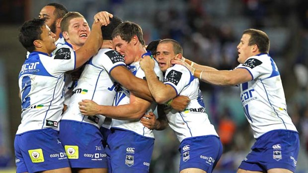 Dream season, thus far &#8230; Canterbury's 2012 squad is one win away from the NRL grand final.
