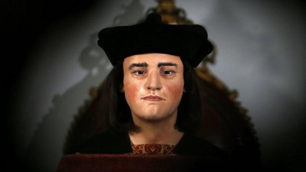 A facial reconstruction of King Richard III.
