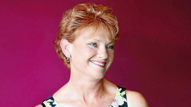 She's back... Pauline Hanson is aiming for a spot in the NSW Upper House.