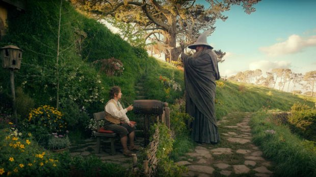 The New Zealand landscape plays a starring role in the Hobbit films.