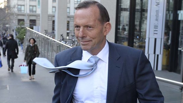 Spruiker: Tony Abbott has no interest in an election.