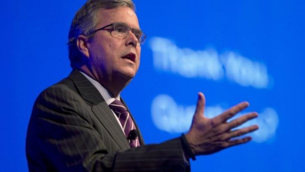 Former Florida governor Jeb Bush is a potential candidate for the Republican presidential nomination.