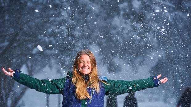 The cold conditions are good news for snow lovers at Mount Buller.