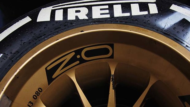 Controversial Pirelli tyres.