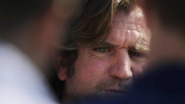 Sticking to his guns ... Canterbury's coach Des Hasler maintains that the Sea Eagles are still the bench-mark.
