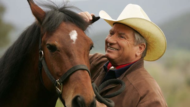 Sweet nothings: Horse whisperer Monty Roberts.