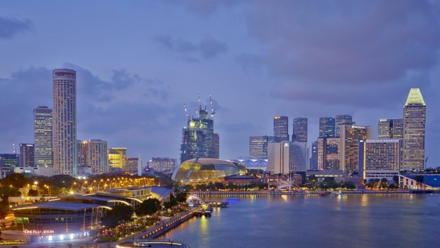 Singapore is a regular stop-off point while cruising in Asia. 