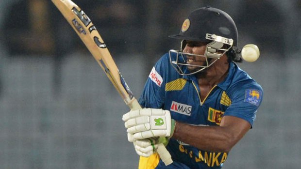 Looking dangerous: Sri Lankan batsman Kusal Perera.