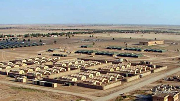 The Iraq base where US soldier Bradley Manning was stationed.