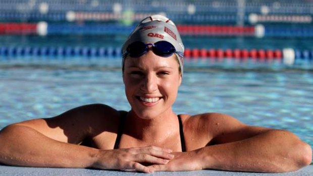Swimming starts today ... Emily Seebohm.
