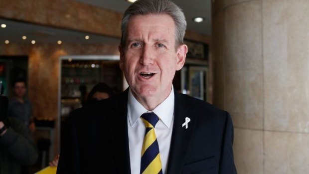 Barry O'Farrell at ICAC this week.