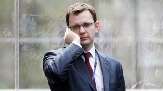 Phone-tapping claims ... former newspaper editor Andy Coulson.