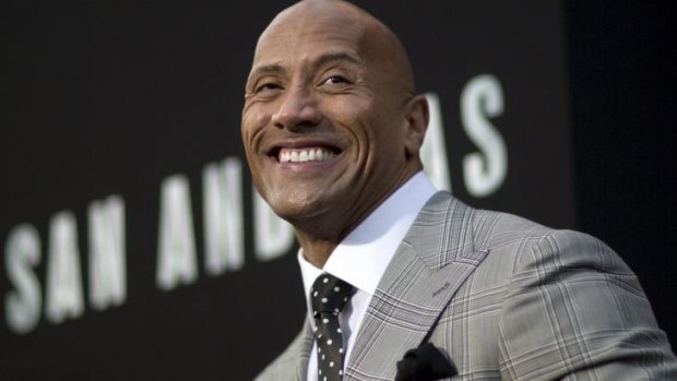 Bankable: Dwayne 'The Rock' Johnson stars in the week's number one movie, <i>San Andreas</i>. 