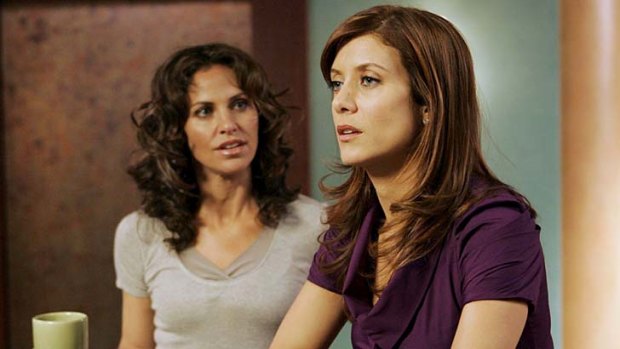 Coming to an end ... Amy Brenneman and Kate Walsh in medical drama <i>Private Practice</i>.