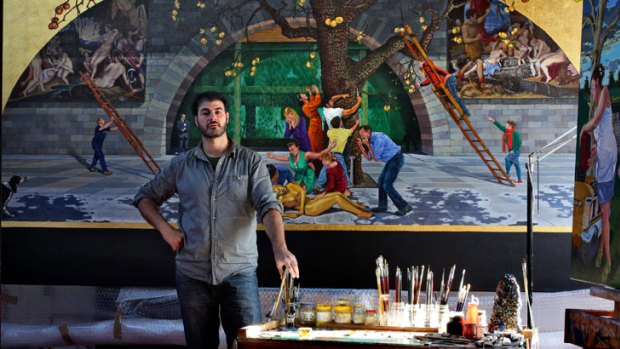 Mid-career artist Eolo Paul Bottaro: Heard nothing from the NGV for 14 years but took up his cause again this week.