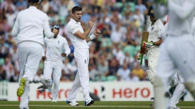 Man of influence: England's paceman James Anderson.