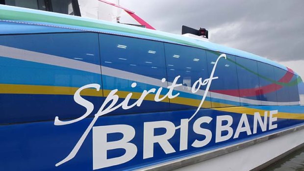 Brisbane's latest CityCat "The Spirit Of Brisbane" honours the city's Mud Army.