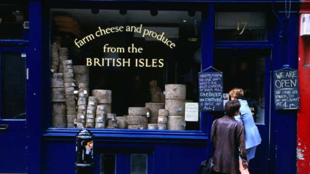Say cheese ... Neal's Yard Dairy supplies the city's finest restaurants and food halls.