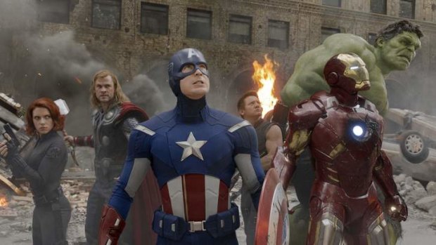 Team effort ... <i>The Avengers</i> are still unbeaten at the box office.