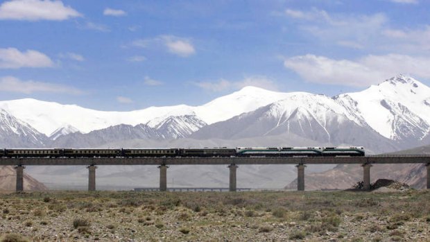 China's Qinghai-Tibet Railway.