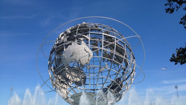 Tomorrow's world today: the Unisphere in Flushing Meadows, New York City. 