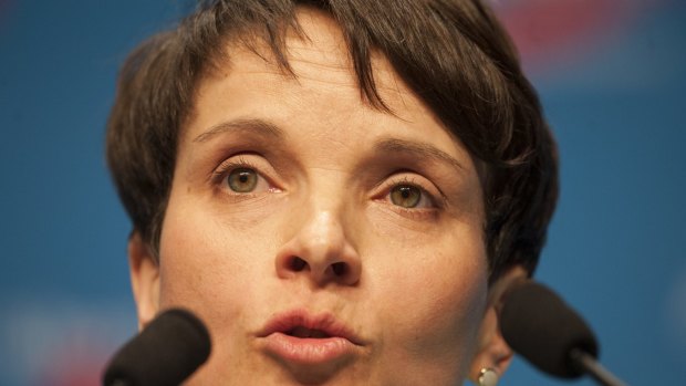 Head of Alternative for Germany, Frauke Petry.