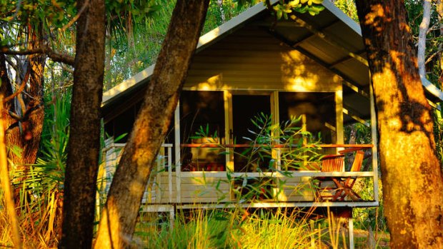 Guest cottage at Davidson's Safari Camp.