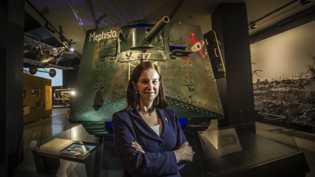 Director of the Queensland Museum Suzanne Miller has bought the rare German tank Mephisto to display at the Australian War Memorial.