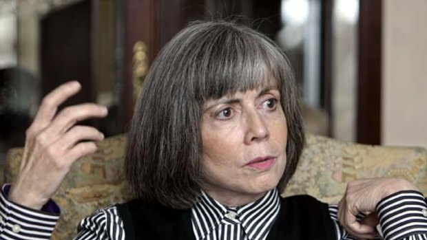 Author Anne Rice ... troubled by child abuse scandals.
