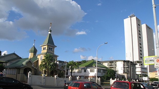 A developer wants to build a 20-storey apartment complex next to this 87-year-old church in Woolloongabba.