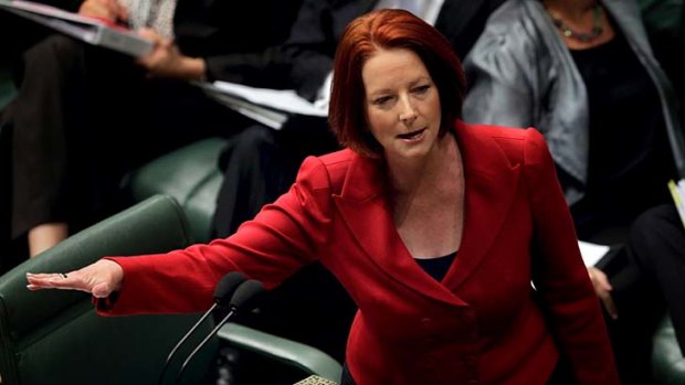 Echoes of the GST ... Julia Gillard faces a make-or-break campaign.