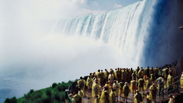 Niagara's iconic falls.