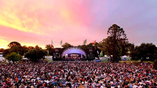 Major events ... WOMADelaide attracts 90,000 people.