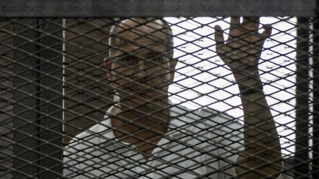 Jailed for seven years: Peter Greste.