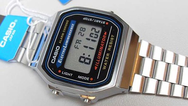 Retro ... a Casio LCD watch.