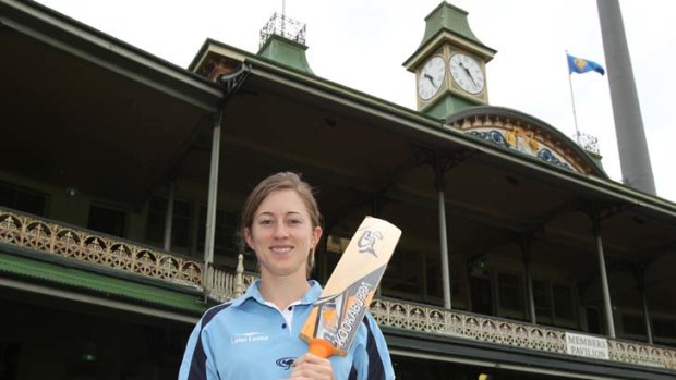 From the backyard to the SCG &#8230; Rachel Haynes.