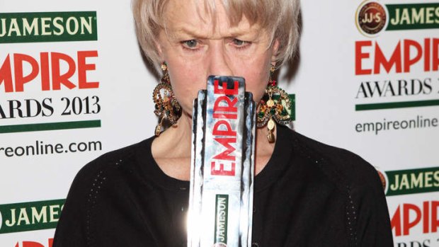 Dame Helen Mirren certainly had something to say at the Empire Awards in London.