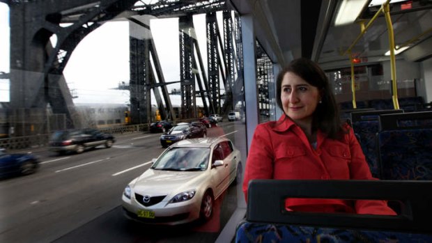 Gladys Berejiklian has been praised for insisting on a competitive tender for buses.