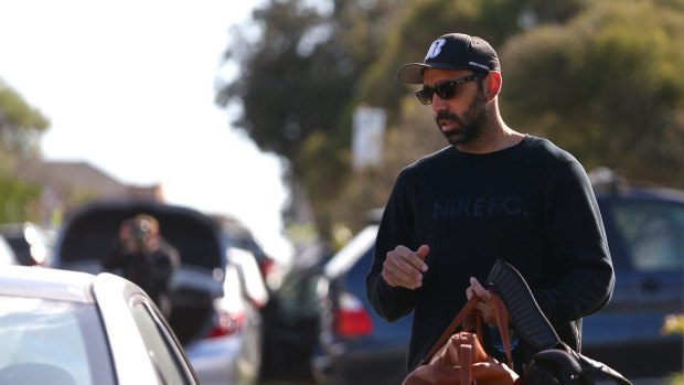 Time out: Adam Goodes has taken indefinite leave from the game. 