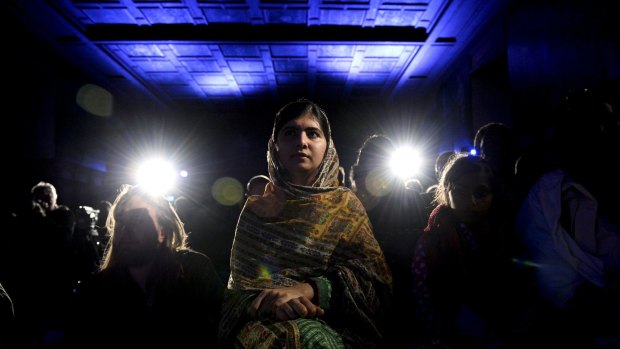 Nobel Peace Prize laureate Malala Yousafzai.