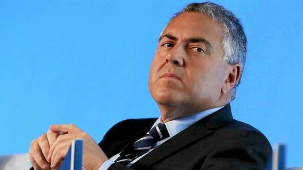 Treasurer Joe Hockey: Defended his comments that poor people "don't have cars or actually don't drive very far".