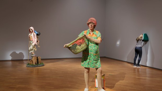 Installation view of Hyper Real at the National Gallery of Australia, Canberra.