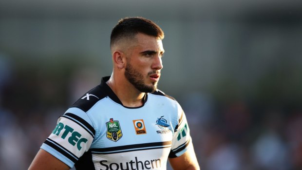Eye on the prize: Jack Bird has been a big part of the Sharks' march to first place.