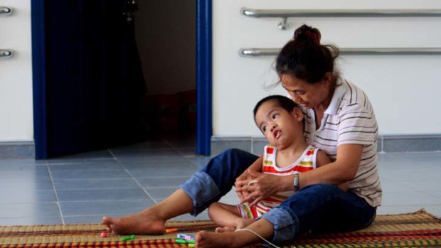 The centre was designed by RMIT students where children born with Agent Orange birth defects will recieve care.