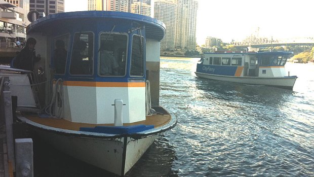 Brisbane's monohuill ferries cater to the tourist market.